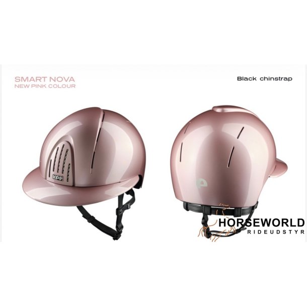Kep Italia Smart Nova Metal Polish Pink, Polo Visor - Pink/Sort