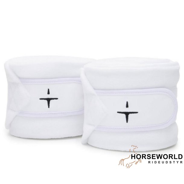 Trolle Projects Essential Fleece Bandager 2 stk. - Hvid