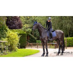 LeMieux Crystal Suede Dressur Underlag - Navy