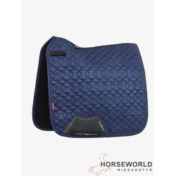 LeMieux Crystal Suede Dressur Underlag - Navy