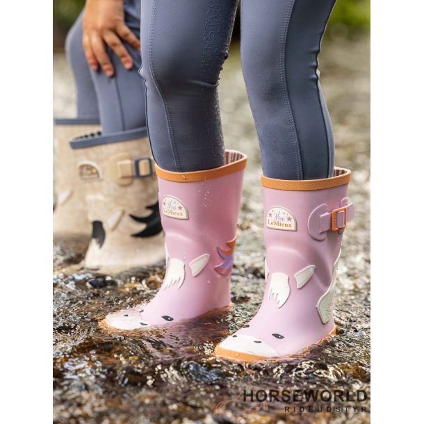 LeMieux Puddle Pals Welly Gummistvler Junior - Pegasus