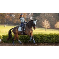 Lemieux Suede Square Dressur Underlag - Glacier Blue