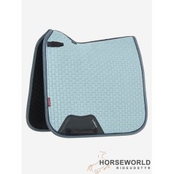 Lemieux Suede Square Dressur Underlag - Glacier Blue