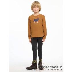 Lemieux Mini Jessie m. Hest L/S Bluse - Ginger