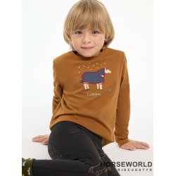 Lemieux Mini Jessie m. Hest L/S Bluse - Ginger