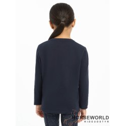 Lemieux Mini Jessie m. Hest L/S Bluse - Navy