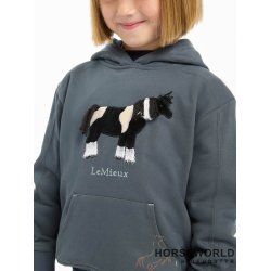 Lemieux Mini Romi Hoodie m. Hest - Petrol