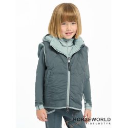 Lemieux Mini Elsie Vest Vendbar m. Plys - Petrol