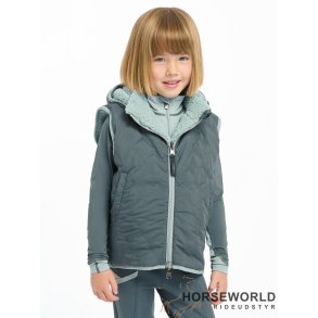 Lemieux Mini Elsie Vest Vendbar m. Plys - Petrol