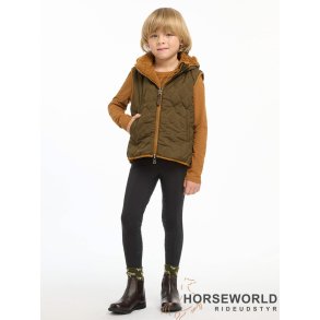 Lemieux Mini Elsie Vest Vendbar m. Plys - Alpine Green