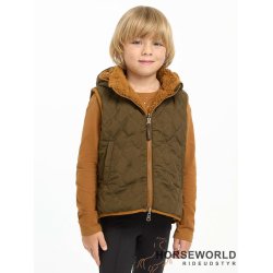 Lemieux Mini Elsie Vest Vendbar m. Plys - Alpine Green