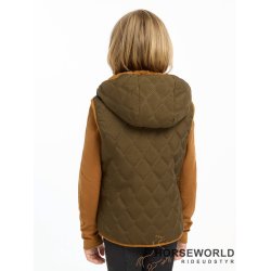 Lemieux Mini Elsie Vest Vendbar m. Plys - Alpine Green