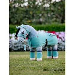 LeMieux Mini Toy Pony Fleecetppe - Lagoon