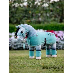 LeMieux Mini Toy Pony Fleecetppe - Lagoon