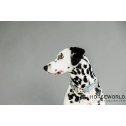 Kentucky Velvet Hundehalsbnd - Light Blue