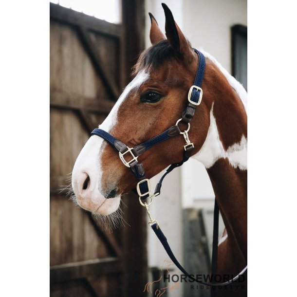 Kentucky Plaited Nylon Grime - Navy