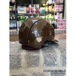 Kep Italia Cromo 2.0 Ridehjelm Polo Visor Diamond - Brun/Brun/Crystal Logo
