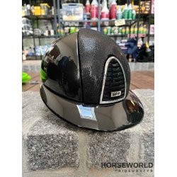 Kep Italia Cromo 2.0 Ridehjelm Polo Visor Shine Insert Glitter - Sort/Slv