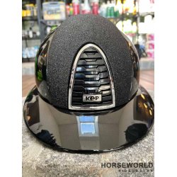 Kep Italia Cromo 2.0 Ridehjelm Polo Visor Shine Insert Star - Sort/Slv