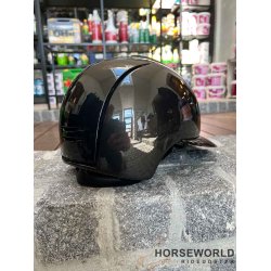 Kep Italia Cromo 2.0 Ridehjelm Polo Visor Shine Insert Star - Sort/Slv