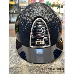 Kep Italia Cromo 2.0 Ridehjelm Standard Visor Polish Suede Blue Nuanced - Bl/Slv