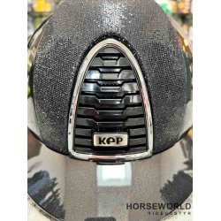 Kep Italia Cromo 2.0 Ridehjelm Standard Visor Shine Insert Glitter - Sort/Slv