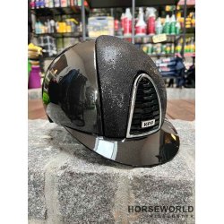 Kep Italia Cromo 2.0 Ridehjelm Standard Visor Shine Insert Glitter - Sort/Slv