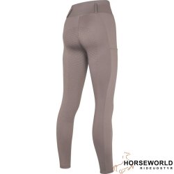 KLLea Ladies Full Grip Thights - Brown Iron