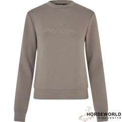 KLLola Ladies Sweatshirt - Brown Iron