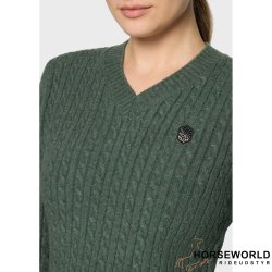 Samshield Lisandra Twisted Pullover - Dark Forrest