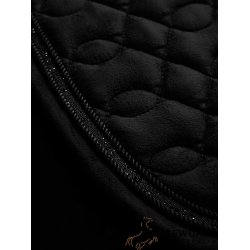 LeMieux Crystal Suede Dressur Underlag - Sort