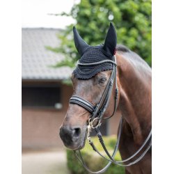 LeMieux Diamant Fluehtte m. Soundless - Sort