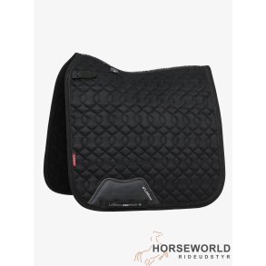 LeMieux Crystal Suede Dressur Underlag - Sort