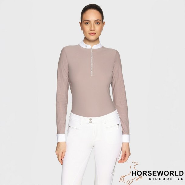 Samshield Lou St�vnebluse L/S - Latte