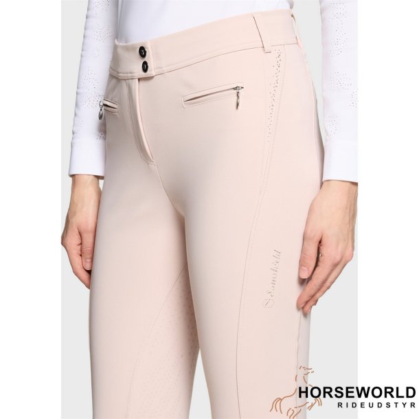 Samshield Omega Ridebukser Full Grip - Powder Pink