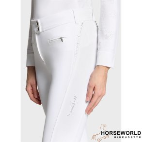 Samshield Omega Ridebukser Full Grip - Hvid