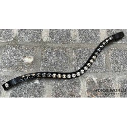 OS Pandebnd Rivoli 10mm Shading - Jet Hematite/Black Diamond/Moonlight/Crystal