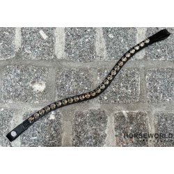 OS Pandebnd Rivoli 10mm - Crystal Gold Patina/Slv