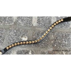 OS Pandebnd Rivoli 10mm Feelgood - Crystal Golden Shadow/Guld