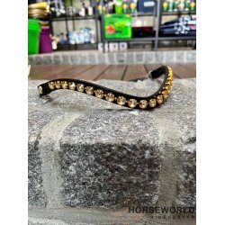 OS Pandebnd Rivoli 10mm - Crystal Golden Shadow/Guld