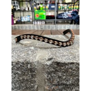 OS Pandebnd Rivoli 10mm - Crystal Rose Patina/Rosegold