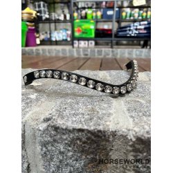 OS Pandebnd Rivoli 10mm - Crystal Silver Patina/Slv