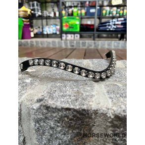 OS Pandebnd Rivoli 10mm - Crystal Silver Patina/Slv