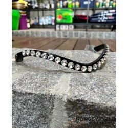 OS Pandebnd Rivoli XL 12mm Feelgood - Crystal/Sort