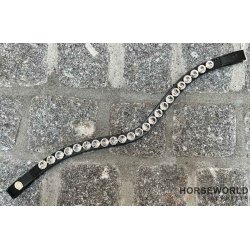 OS Pandebnd Rivoli XL 12mm - Crystal/Guld