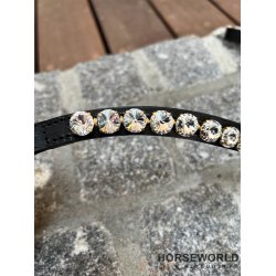 OS Pandebnd Rivoli XL 12mm - Crystal/Guld