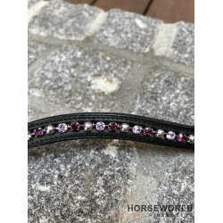 OS Pandebnd Tiffany 8mm - Amethyst/Pearl/Violet/Slv