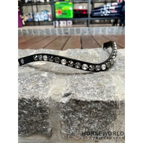 OS Pandebnd Rivoli 10mm Feelgood - Crystal Black Patina/Jet Hematite/Crystal/Slv