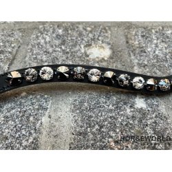 OS Pandebnd Rivoli 10mm Feelgood - Crystal Black Patina/Jet Hematite/Crystal/Slv