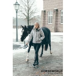 Pikeur Quiltdiamond Short Jacket - Hvid/Sort